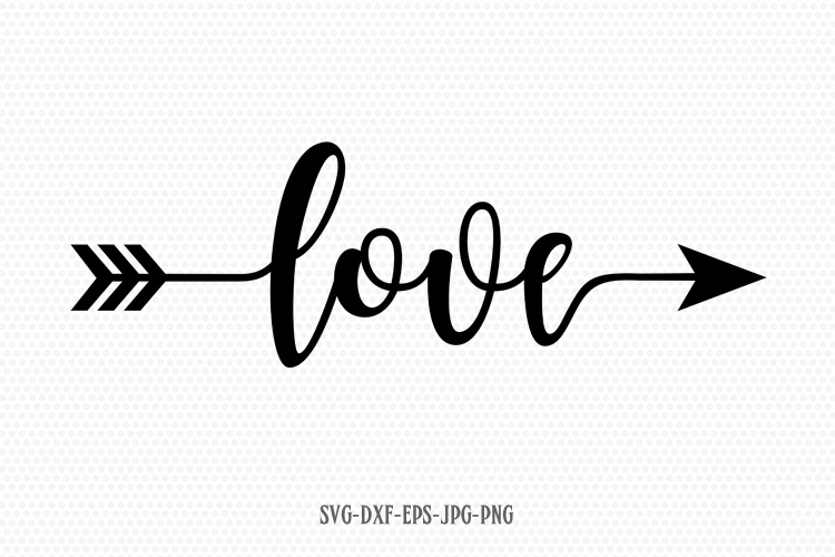 Download Love Valentine SVG, Valentines Day SVG, Love arrow SVG