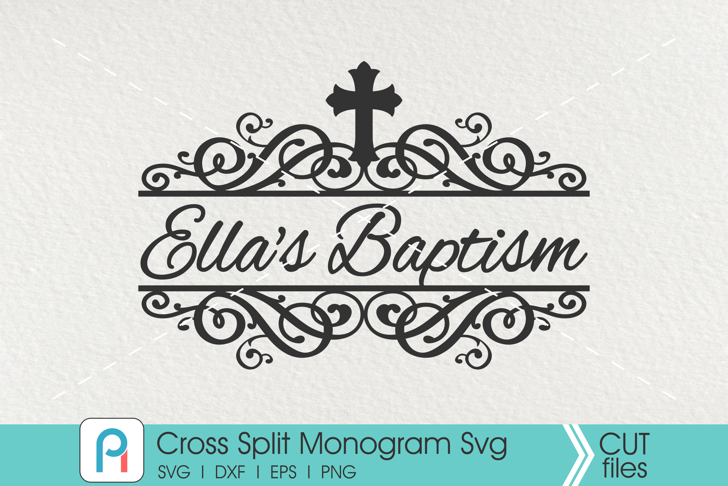 Download Cross Monogram Svg, Cross Split Monogram Svg,Cross Swirl Svg (286998) | SVGs | Design Bundles