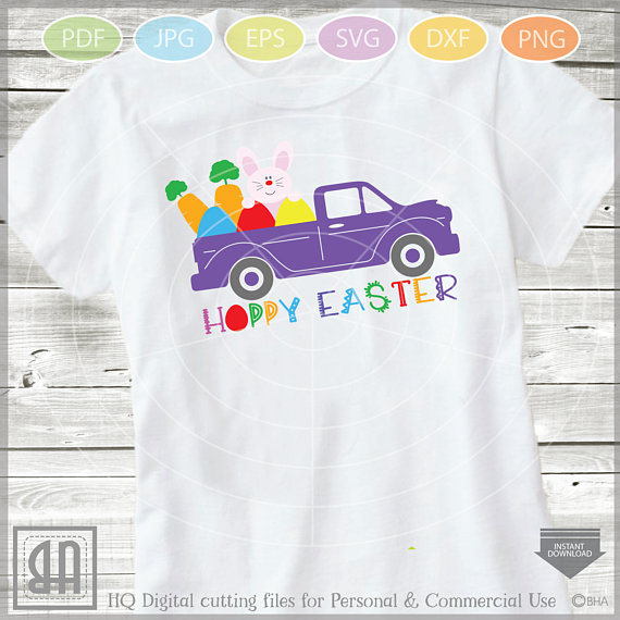 Download Easter Truck svg - Vintage Dump truck svg - Girls Easter