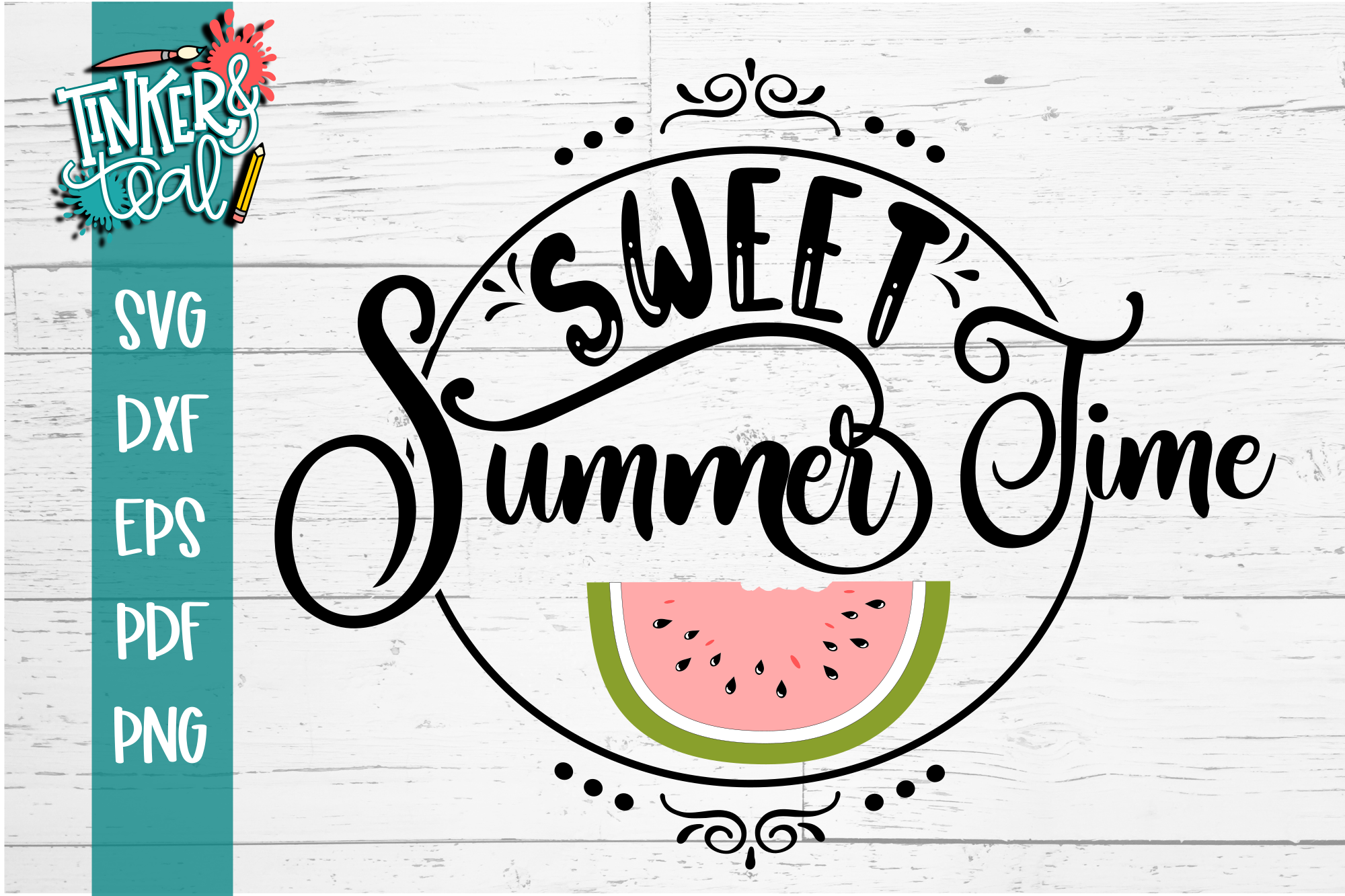 Download Sweet SummerTime Watermelon SVG