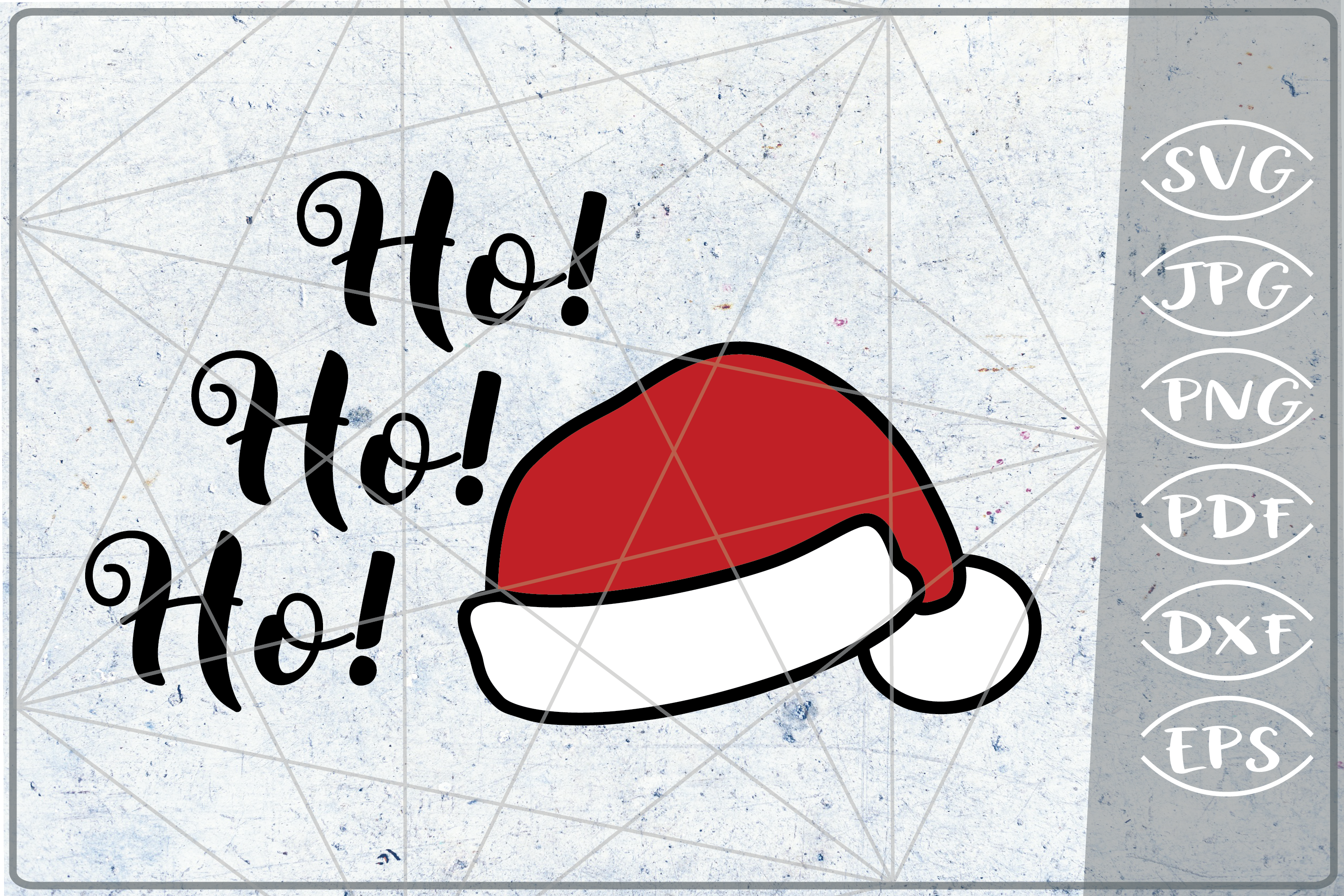 Download Ho! Ho! Ho! Santa Laugh SVG Quote SVG Merry Christmas Print