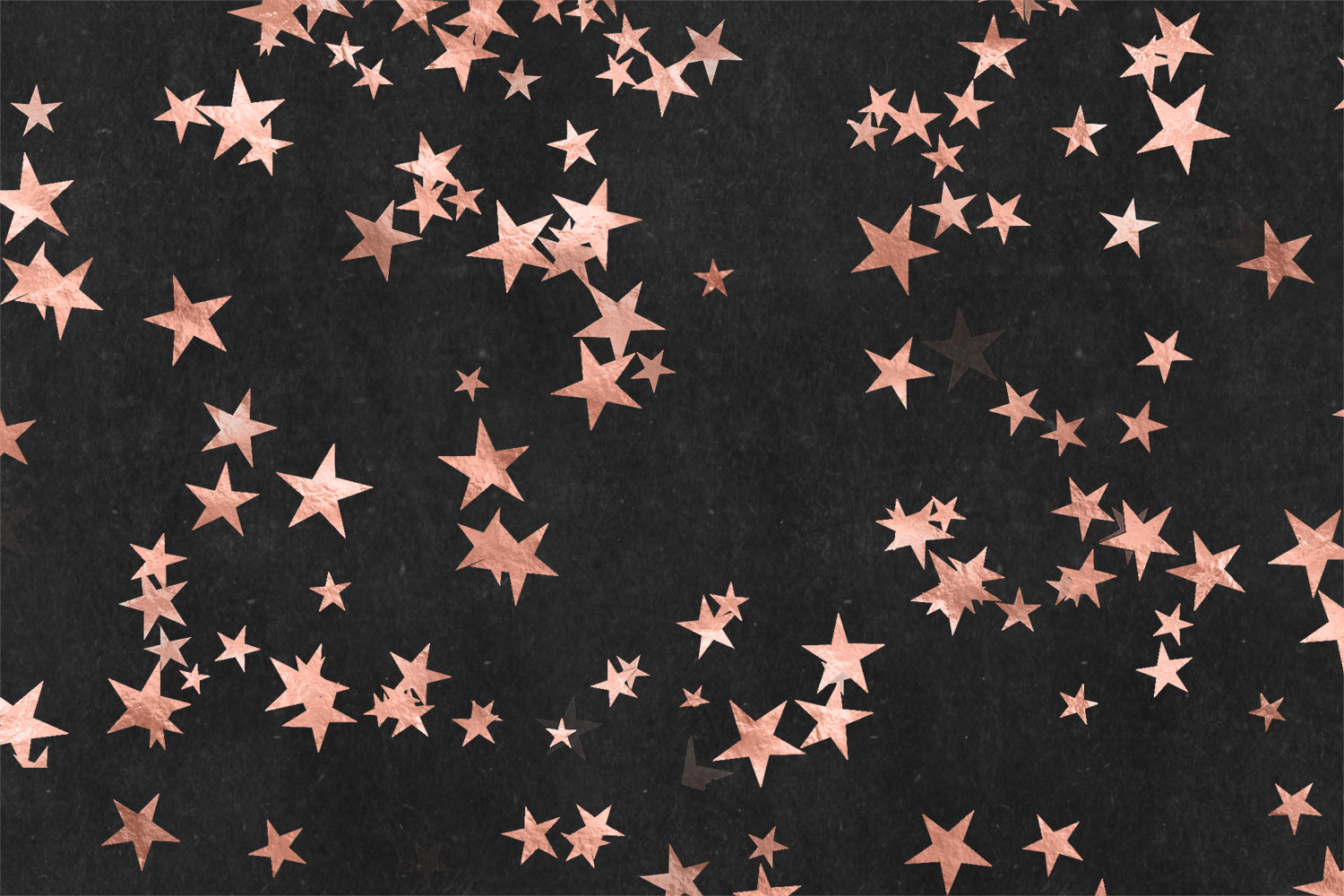 Download Seamless Rose Gold Star Overlays