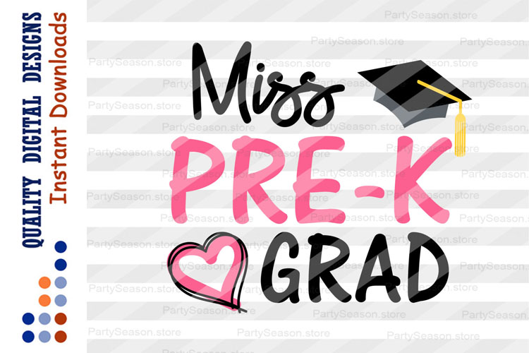 Miss PreK Grad Svg Preschool Svg pre-k graduation svg