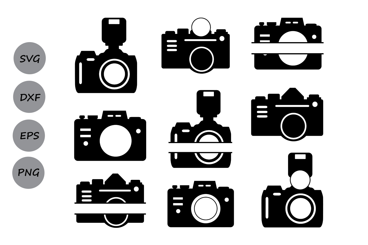 Camera Photography Svg Camera Bundle Svg Photo Cut Files | Etsy
