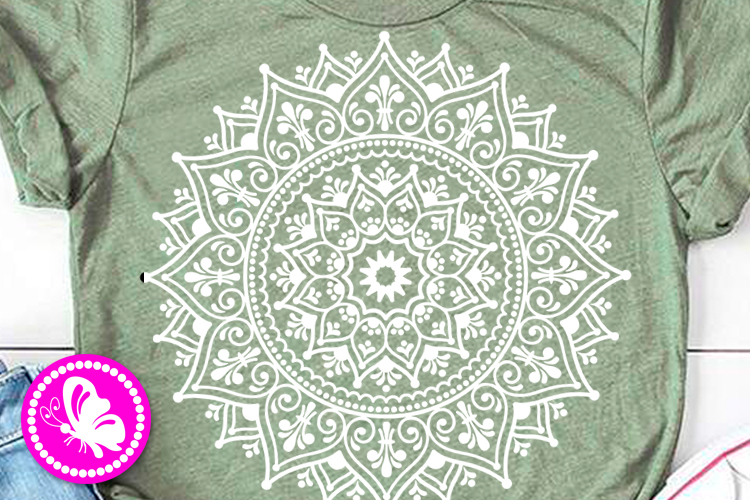Download Yoga Mandala lotus svg flower clipart Meditation tshirt