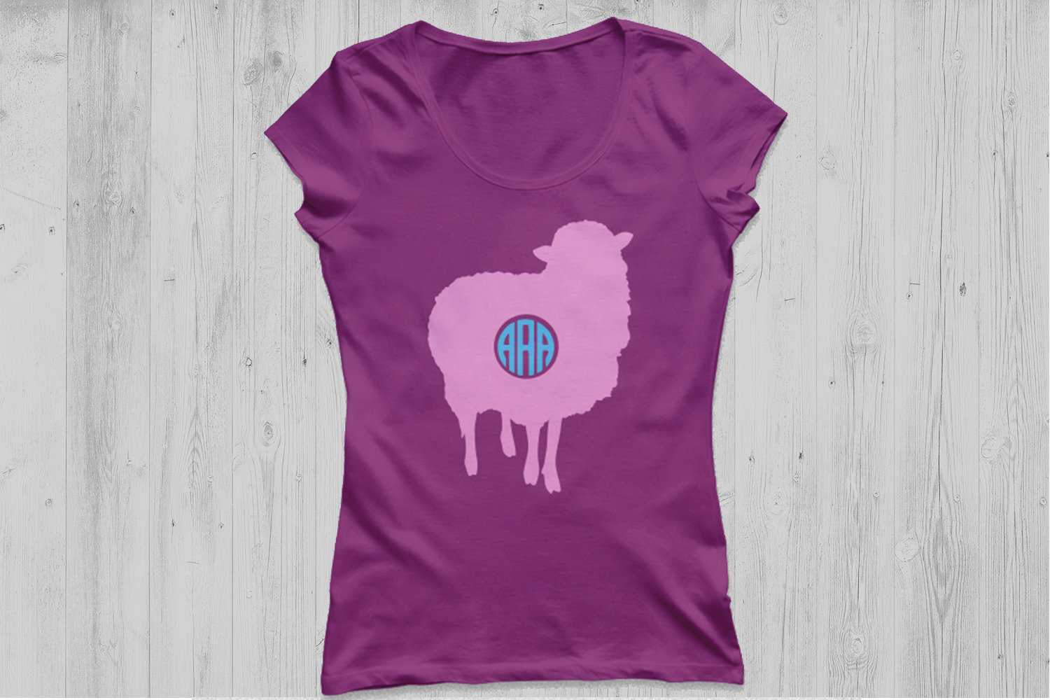 Download Sheep SVG cut file, sheep monogram svg, farm animals svg ...