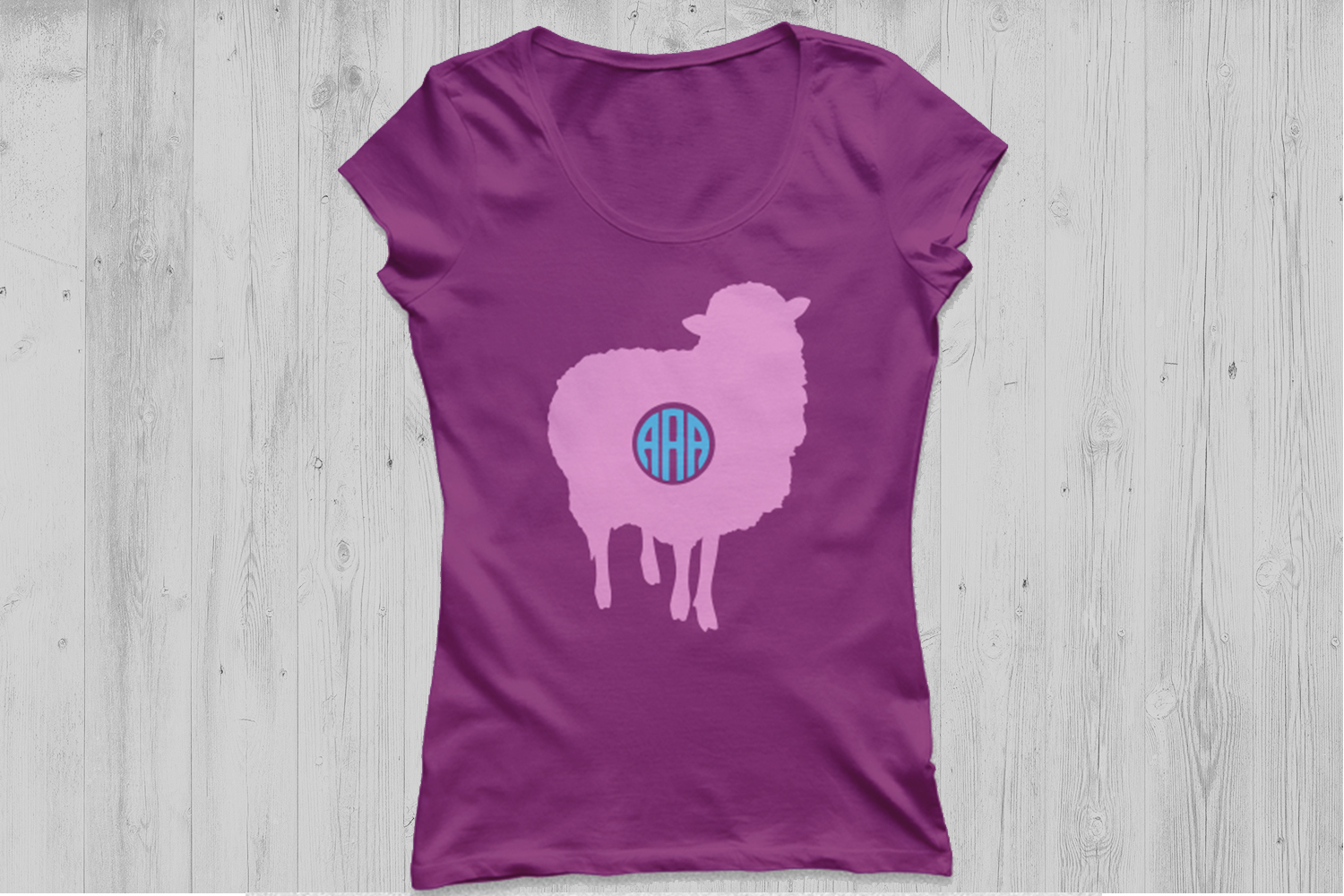 Sheep SVG cut file, sheep monogram svg, farm animals svg, animals svg, farm svg, vector, sheep ...