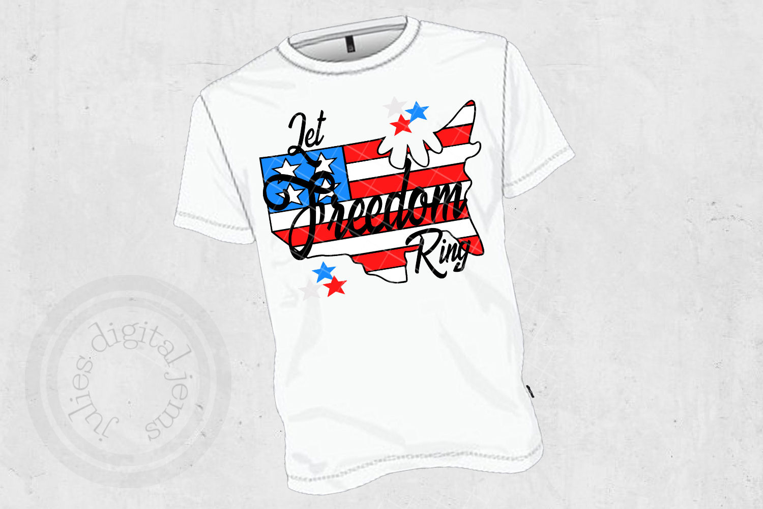 Download Let Freedom Ring svg, Stars and Stripes shirt, 4th of July ...