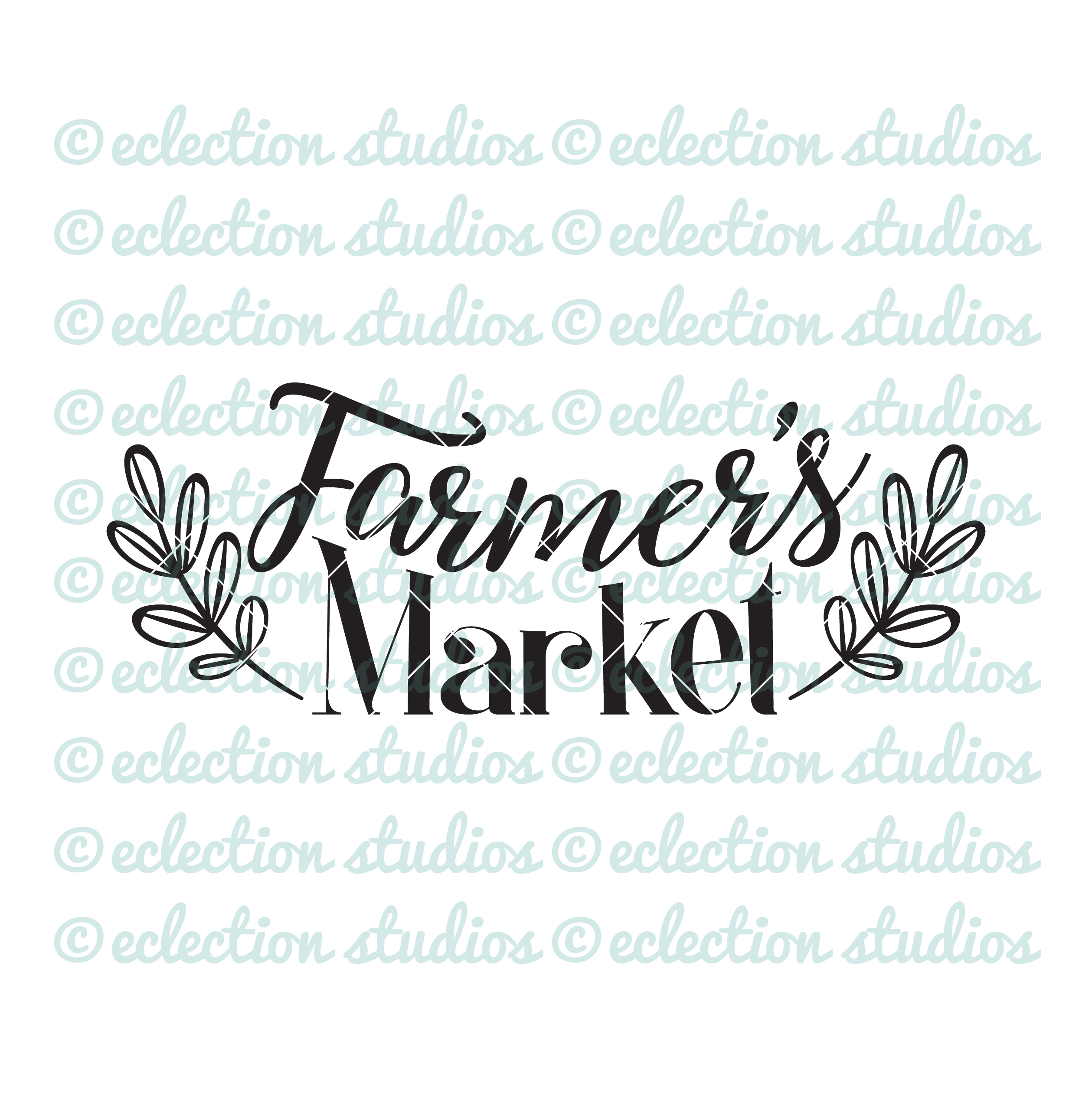 Farmers Market SVG