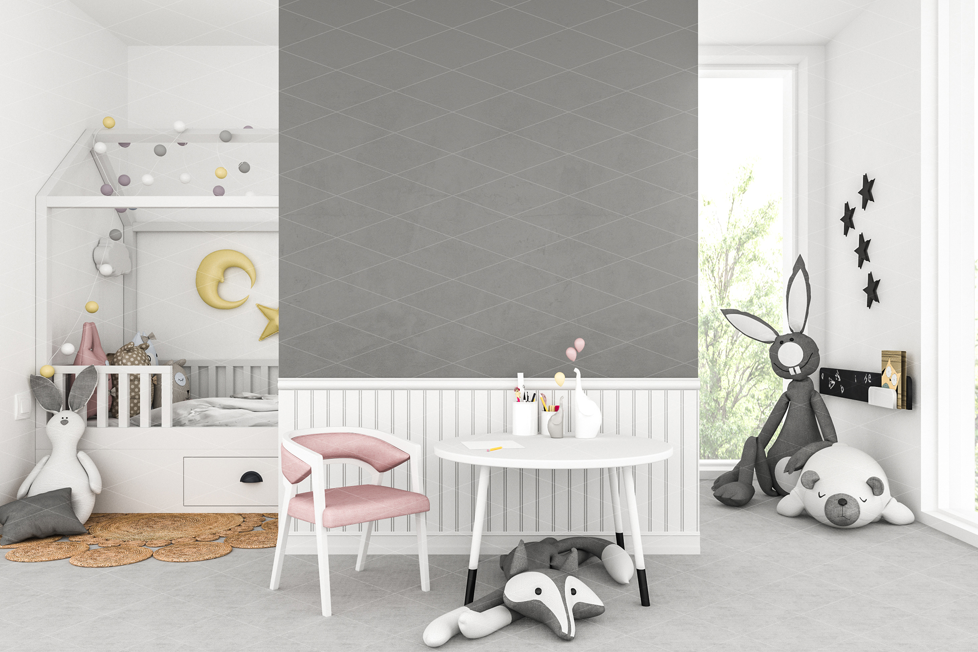 Frame mockup creator - Nursery Interiors Bundle (305176 ...