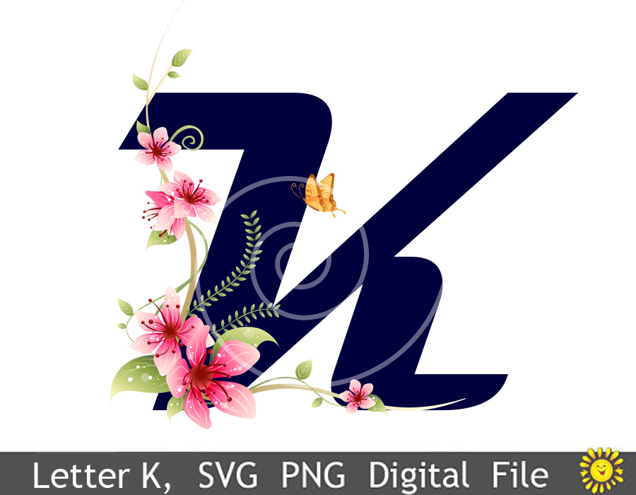 Free Free Floral Letter Svg 10 SVG PNG EPS DXF File