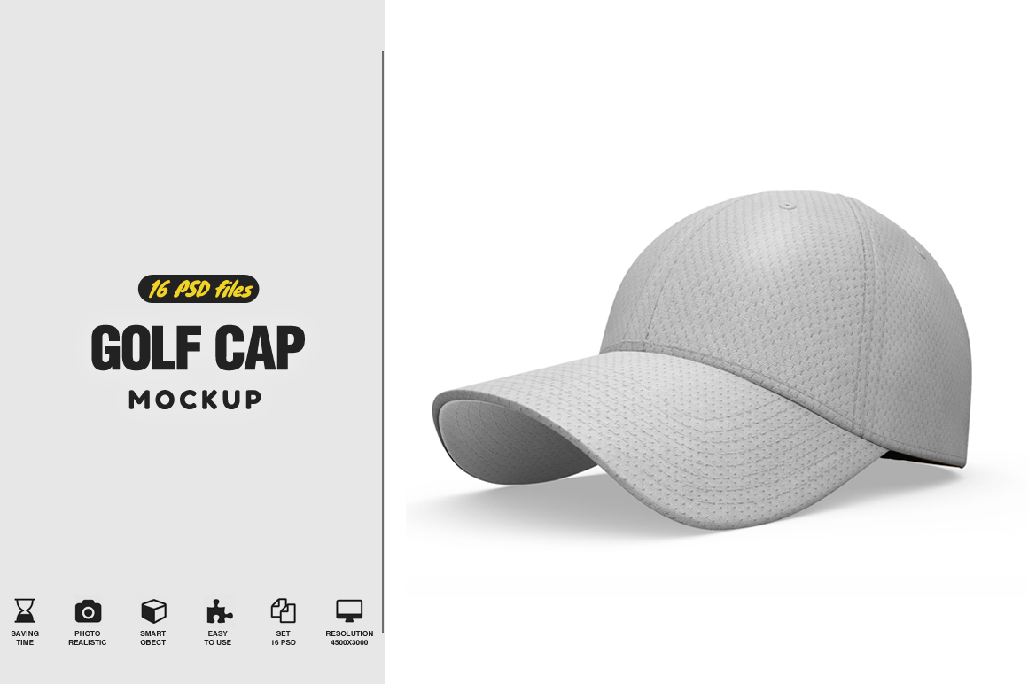 Download Golf Cao Mockup (72691) | Mock Ups | Design Bundles