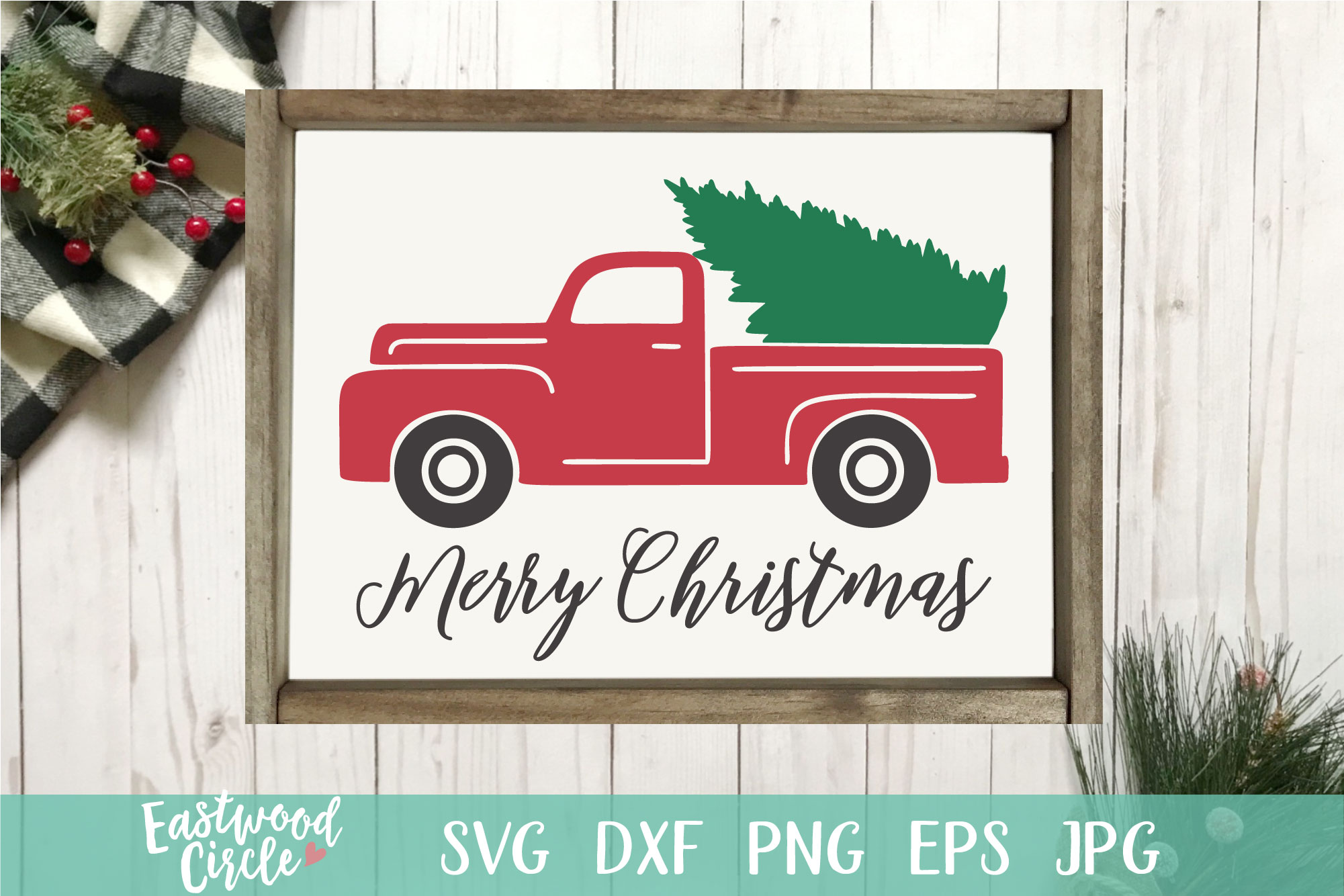 Free Free 152 Red Truck Christmas Svg SVG PNG EPS DXF File