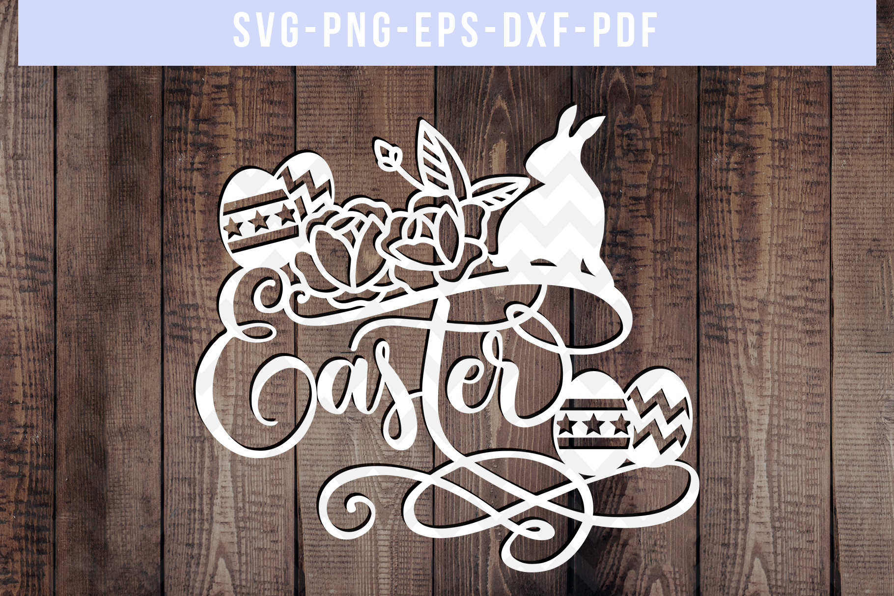 Download Bundle Of 9 Easter Papercut Templates, SVG Cut Files, PDF ...