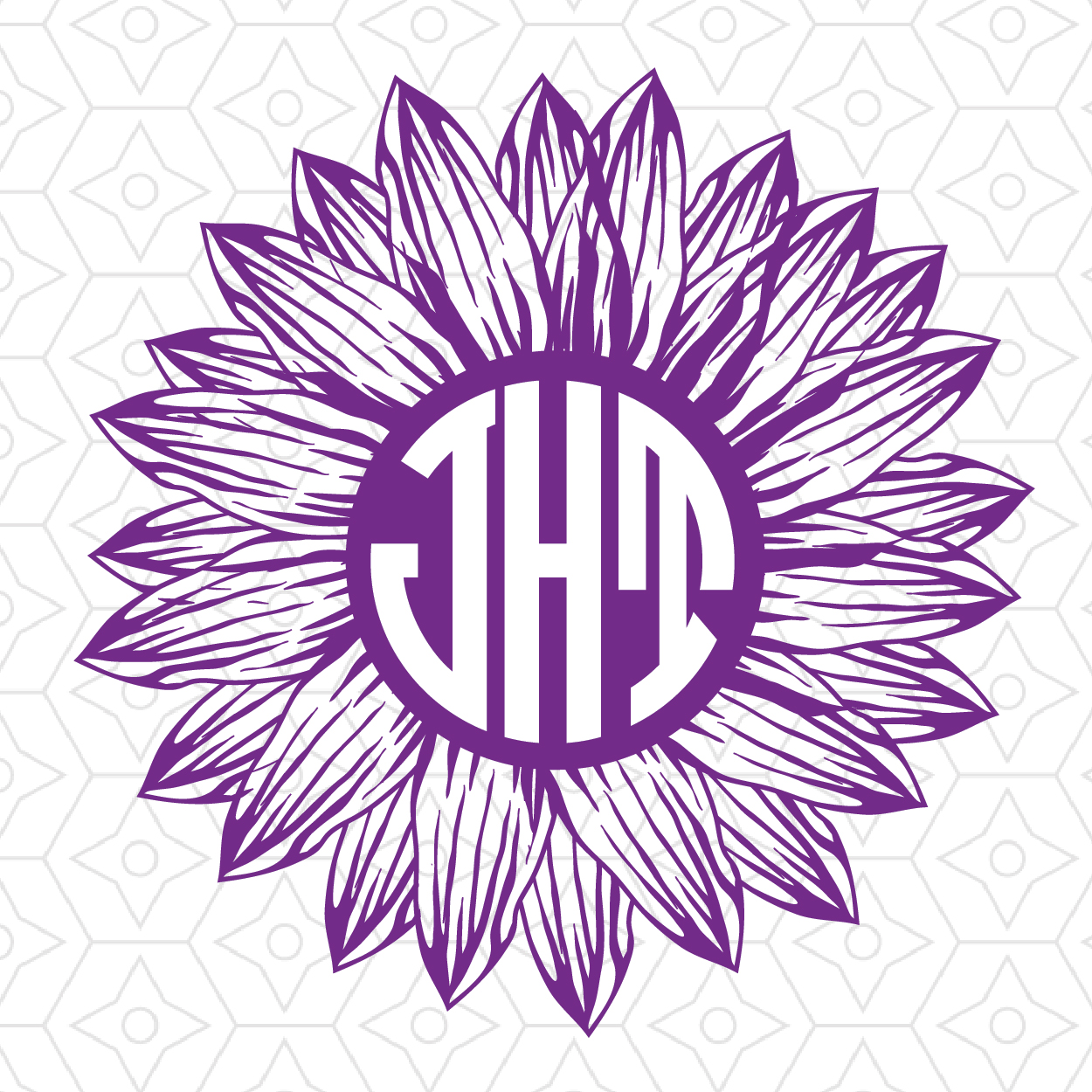 Free Free 277 Sunflower Svg Monogram SVG PNG EPS DXF File