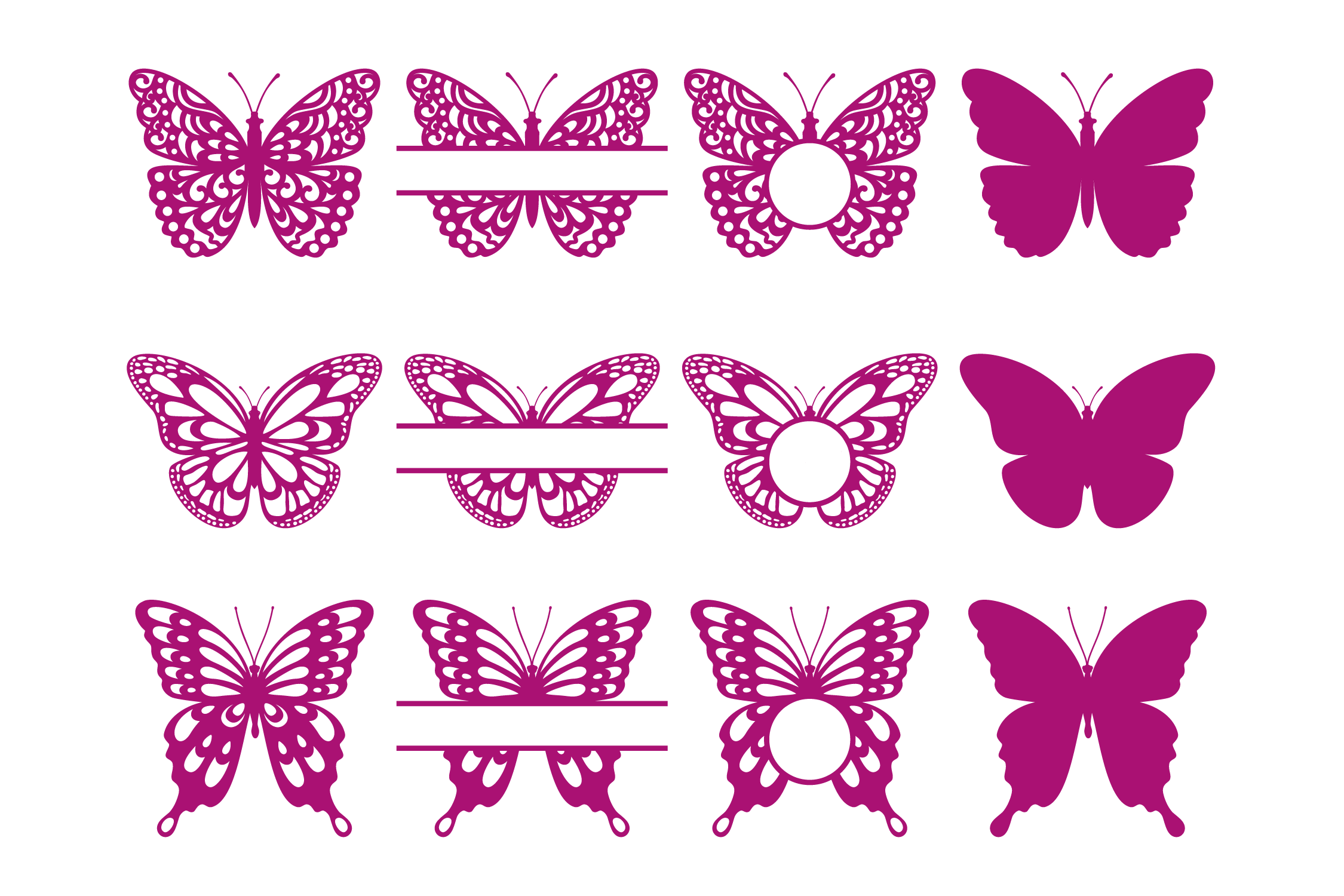 Free Free 105 Butterfly Circle Svg SVG PNG EPS DXF File