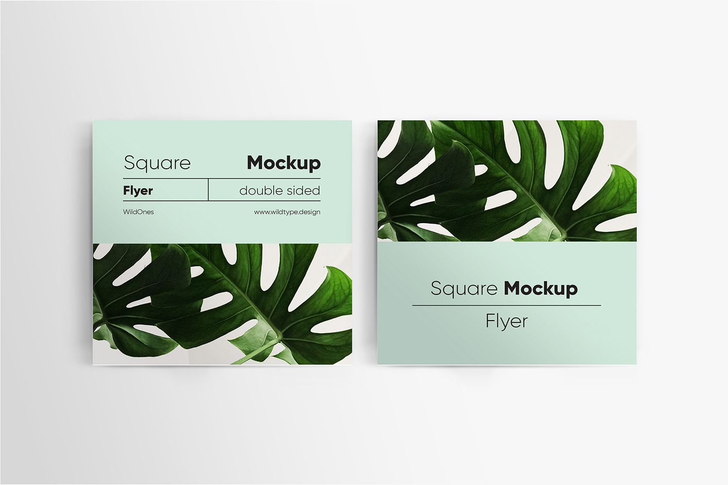 Square Flyer Mockup (111643) | Mock Ups | Design Bundles