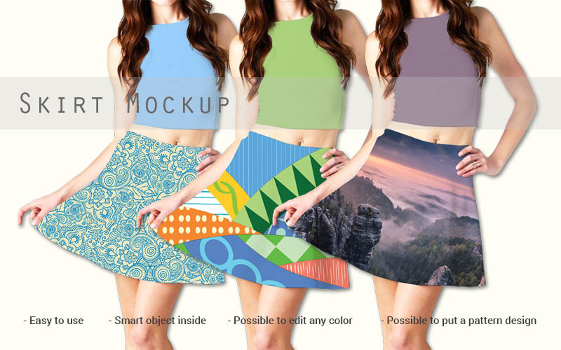 Download Skirt Mockup