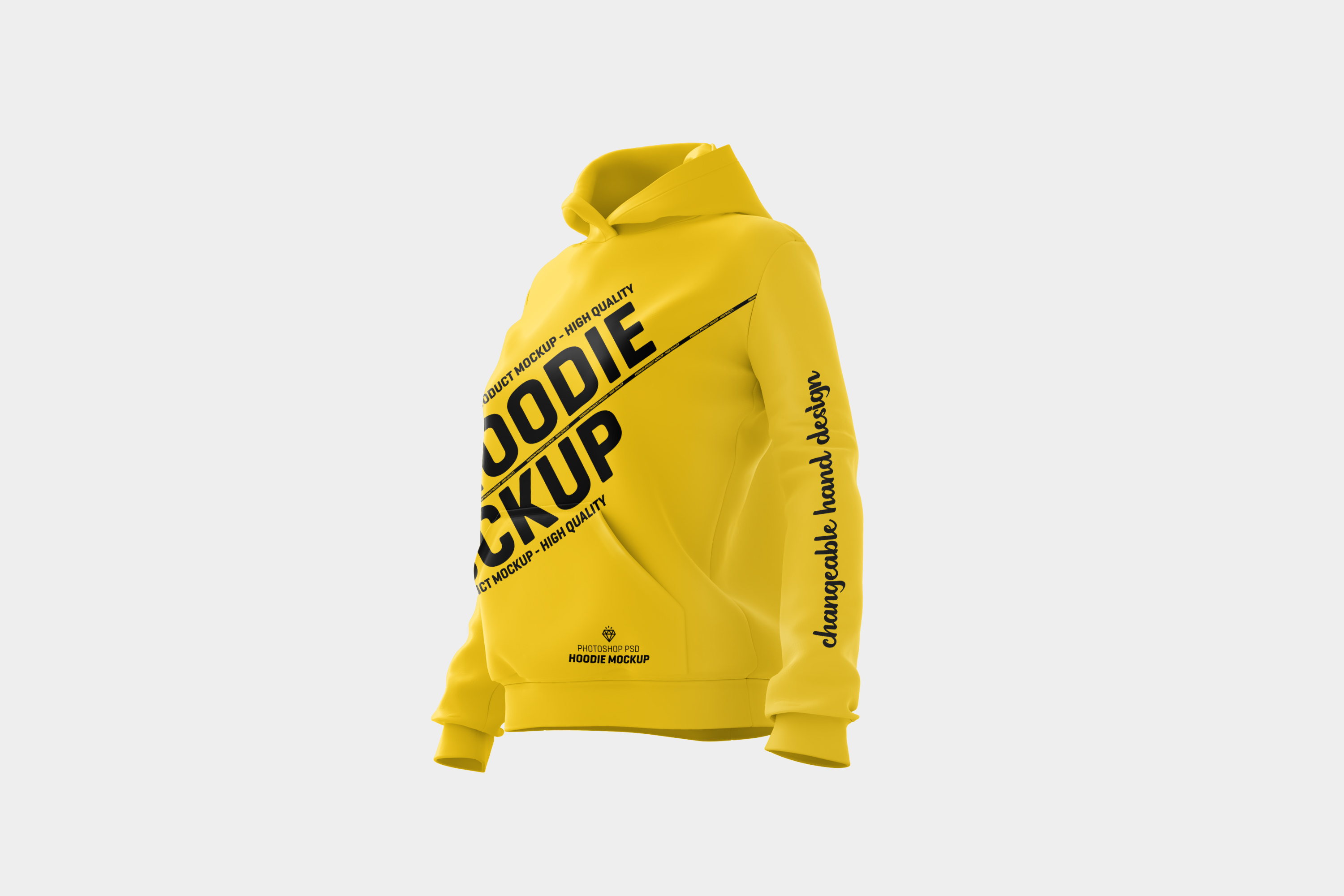 Download Women Hoodie Mockup (298242) | Mock Ups | Design Bundles