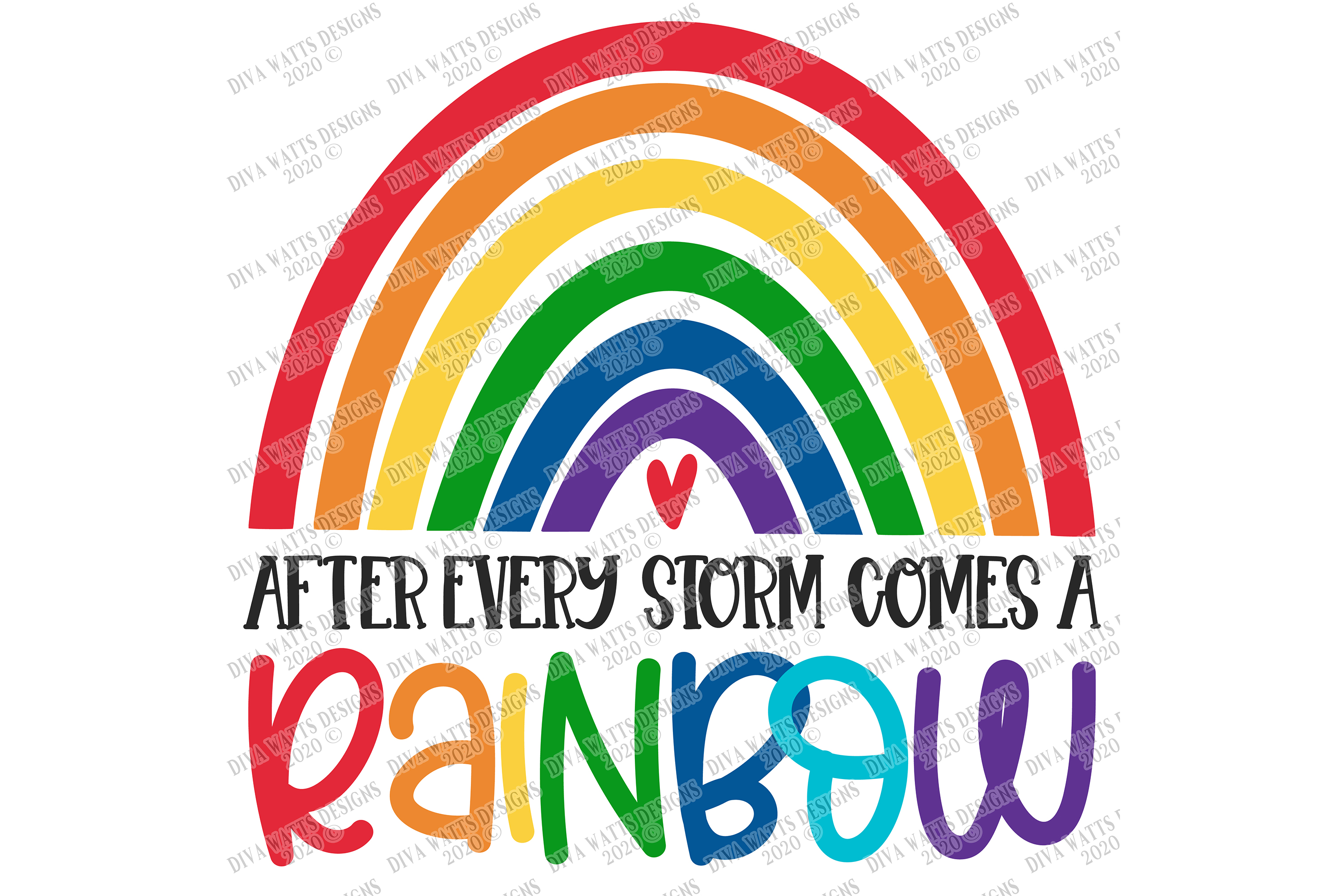 Download After Every Storms Comes A Rainbow - Baby - Miscarriage SVG