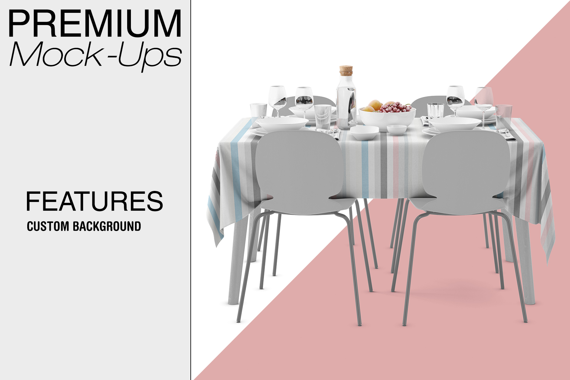 Download Tablecloth Mockup Set