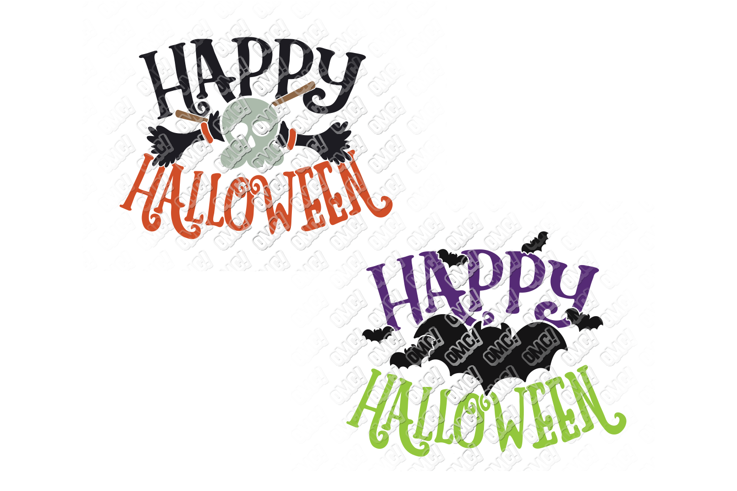 Download Happy Halloween SVG Bundle in SVG, DXF, PNG, EPS, JPEG