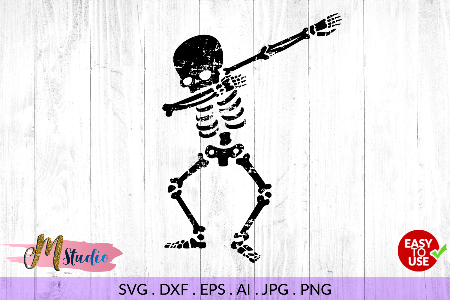 Download Dabbing skeleton svg, dab, for Silhouette Cameo or Cricut ...