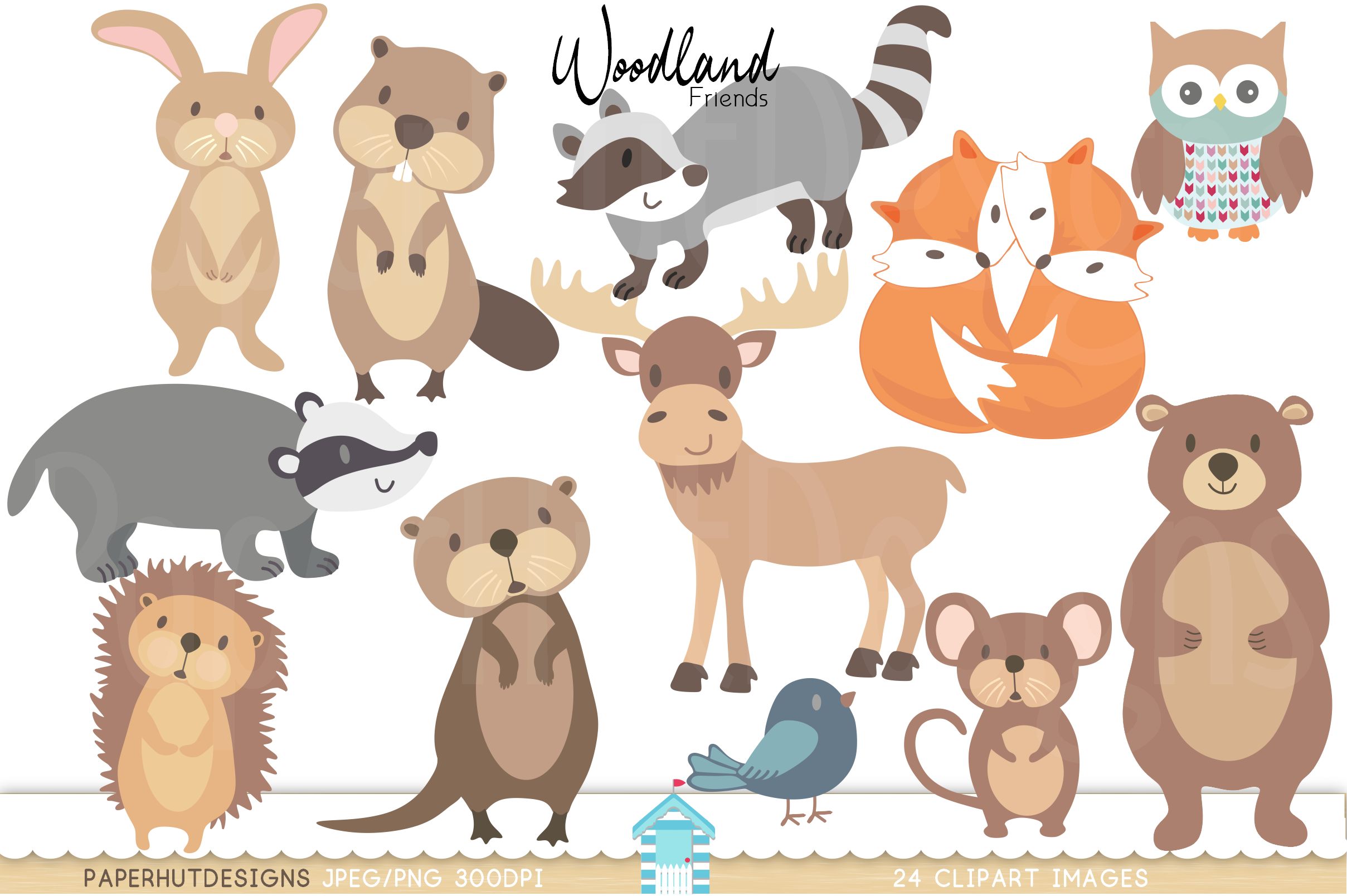 woodland-forest-animals-clipart