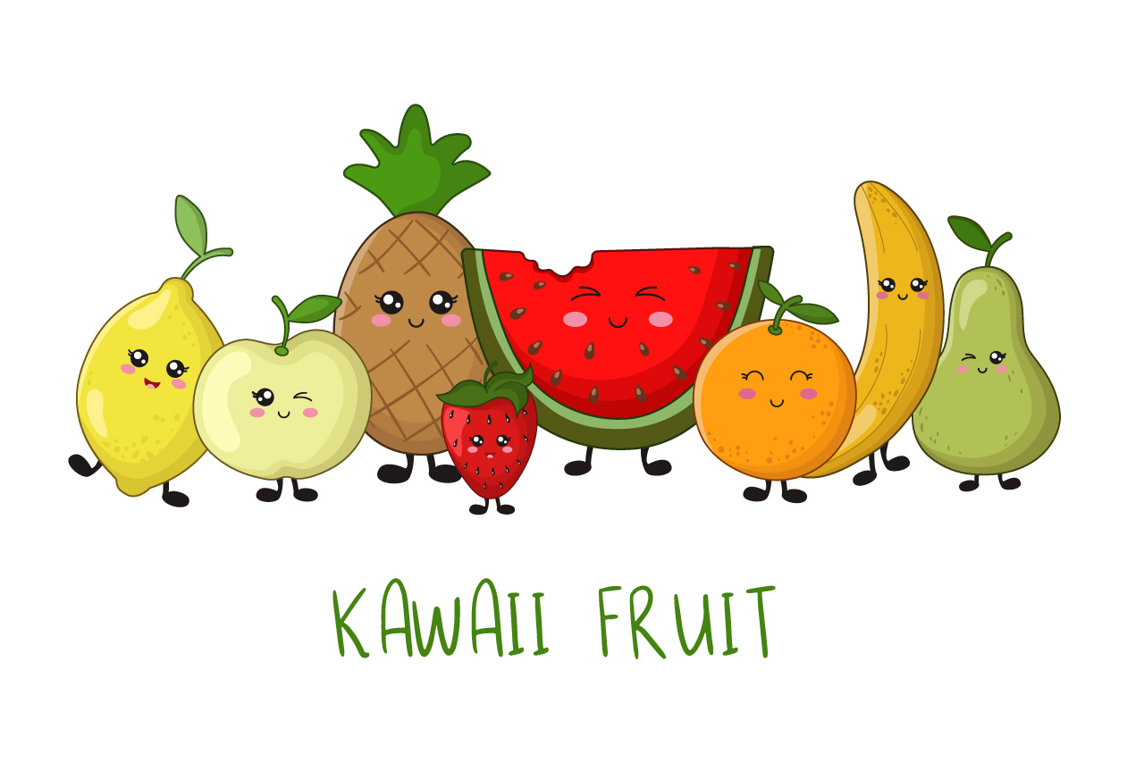Каваи фрукты