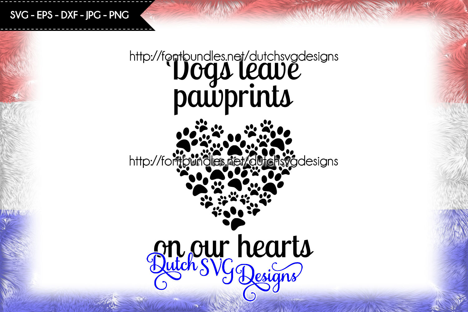 Cut File Dogs Dogs Svg Paw Prints Svg Dog Love Svg Heart 14411 Svgs Design Bundles