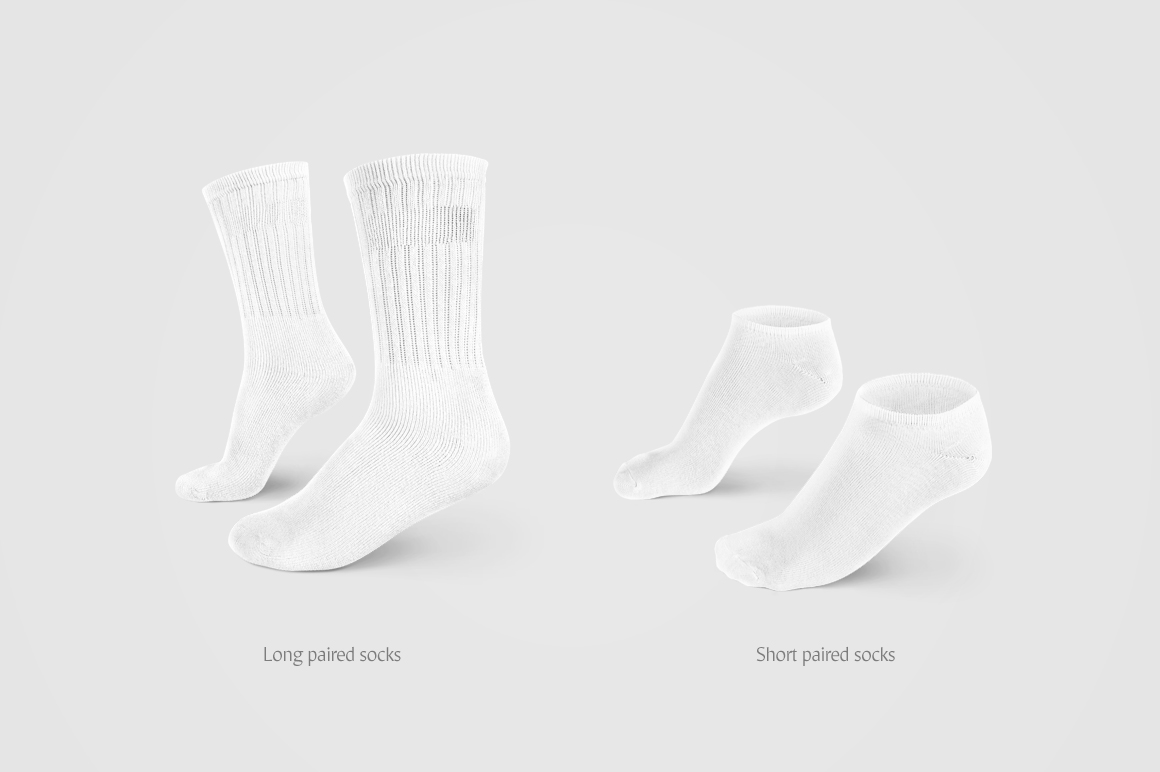 Download Socks Mockup (59225) | Clothing | Design Bundles