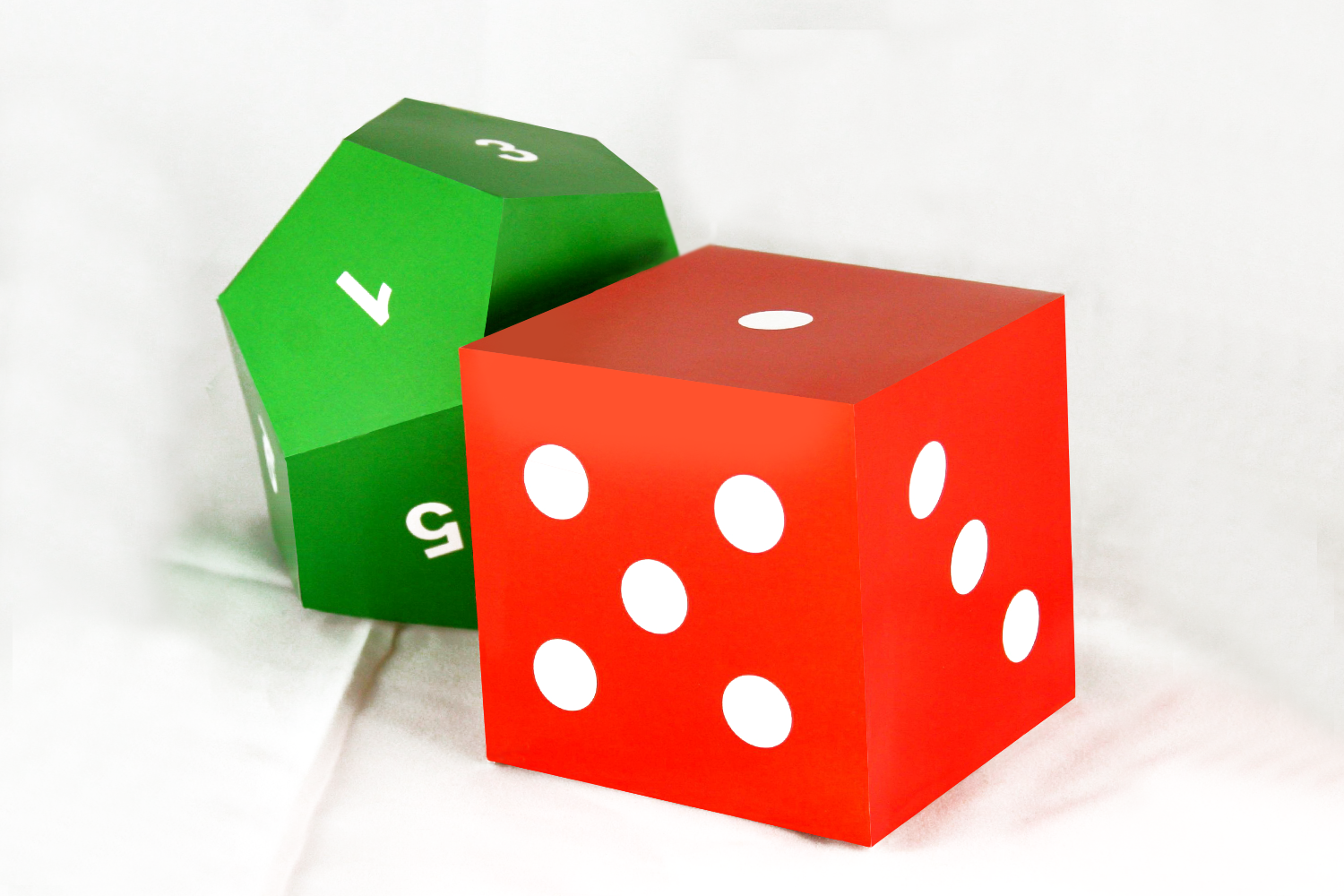12 sided and 6 sided dice box svg and pdf