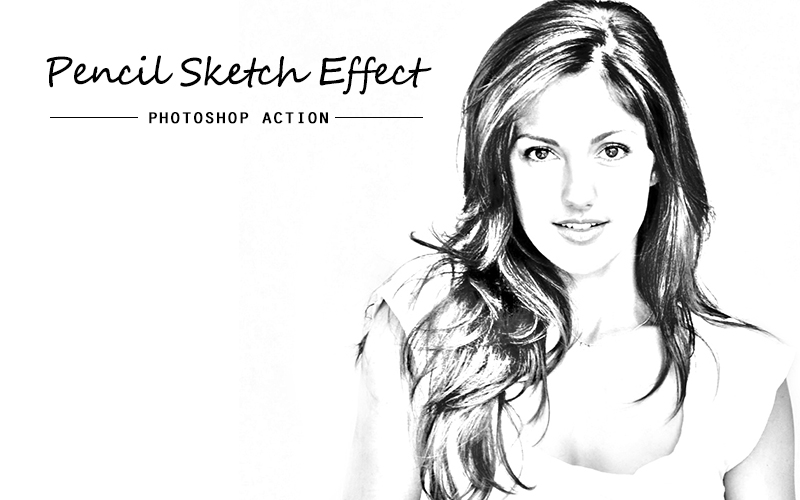 Pencil Sketch Photoshop Action