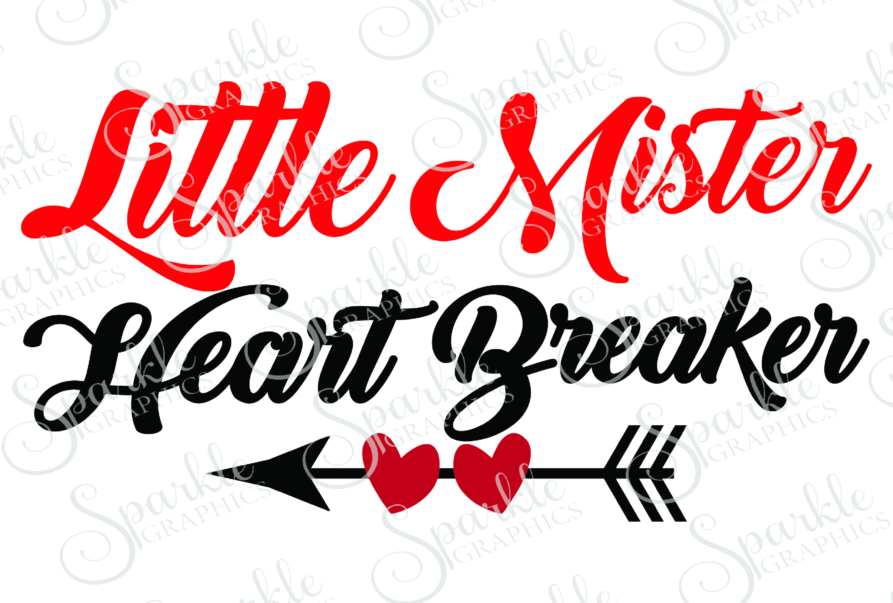 Download Little Mister Heart Breaker Cut File Set | SVG, EPS, DXF, PNG