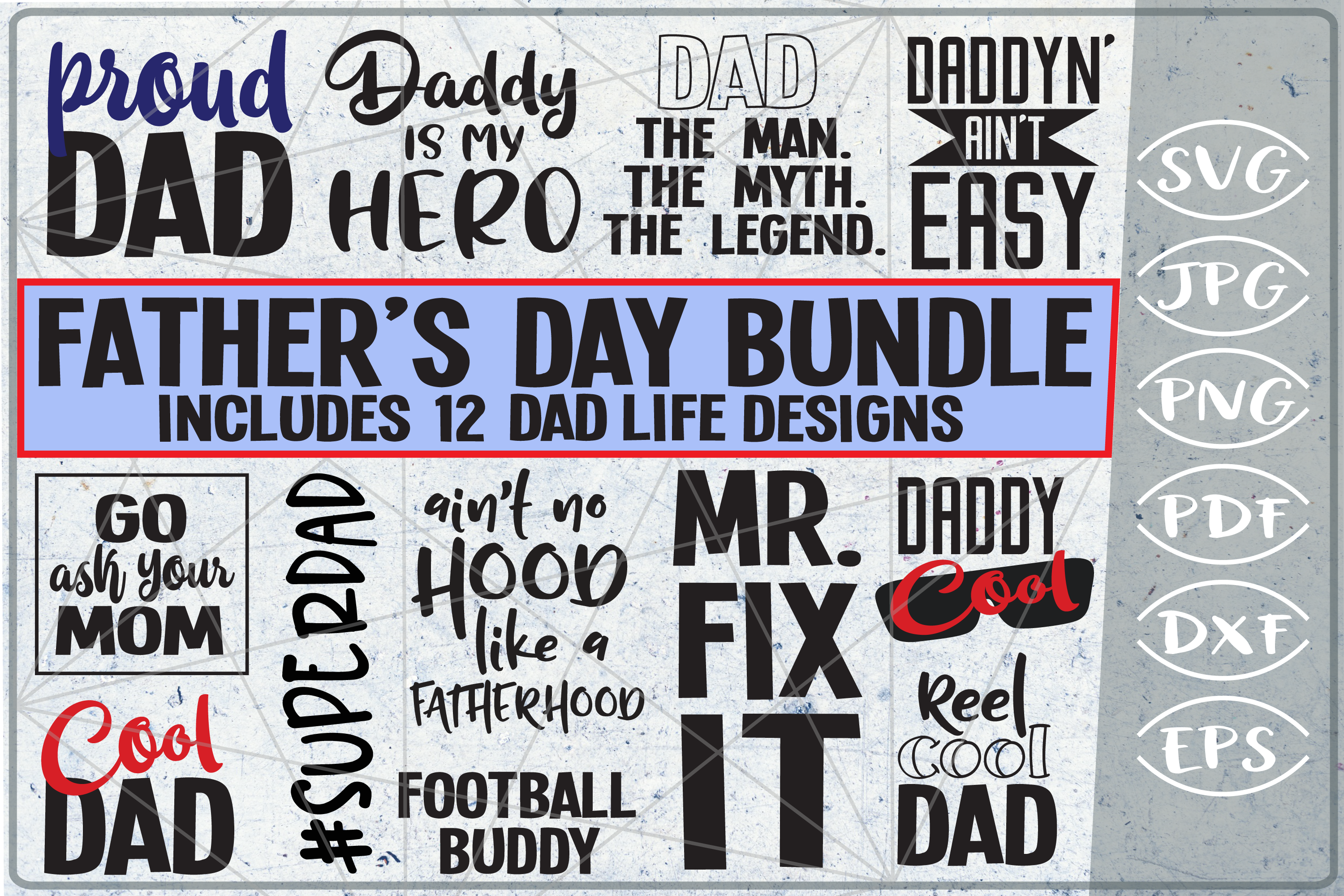 Download Dad Life Bundle SVG Cutting Files - Dad Life SVG Cutting