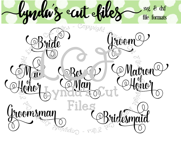 Free Free 245 Wedding Party Svg SVG PNG EPS DXF File