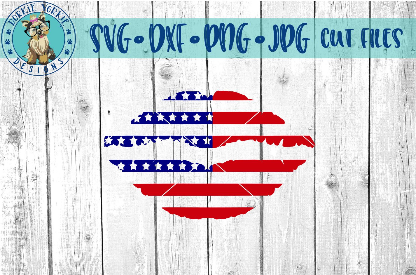 Download Lips American Flag - SVG cut file (93743) | SVGs | Design ...