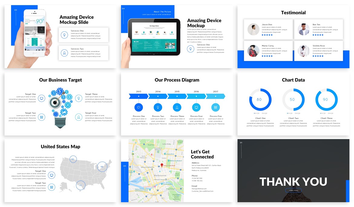 Genz - Modern Powerpoint Template (319537) | Presentation Templates ...