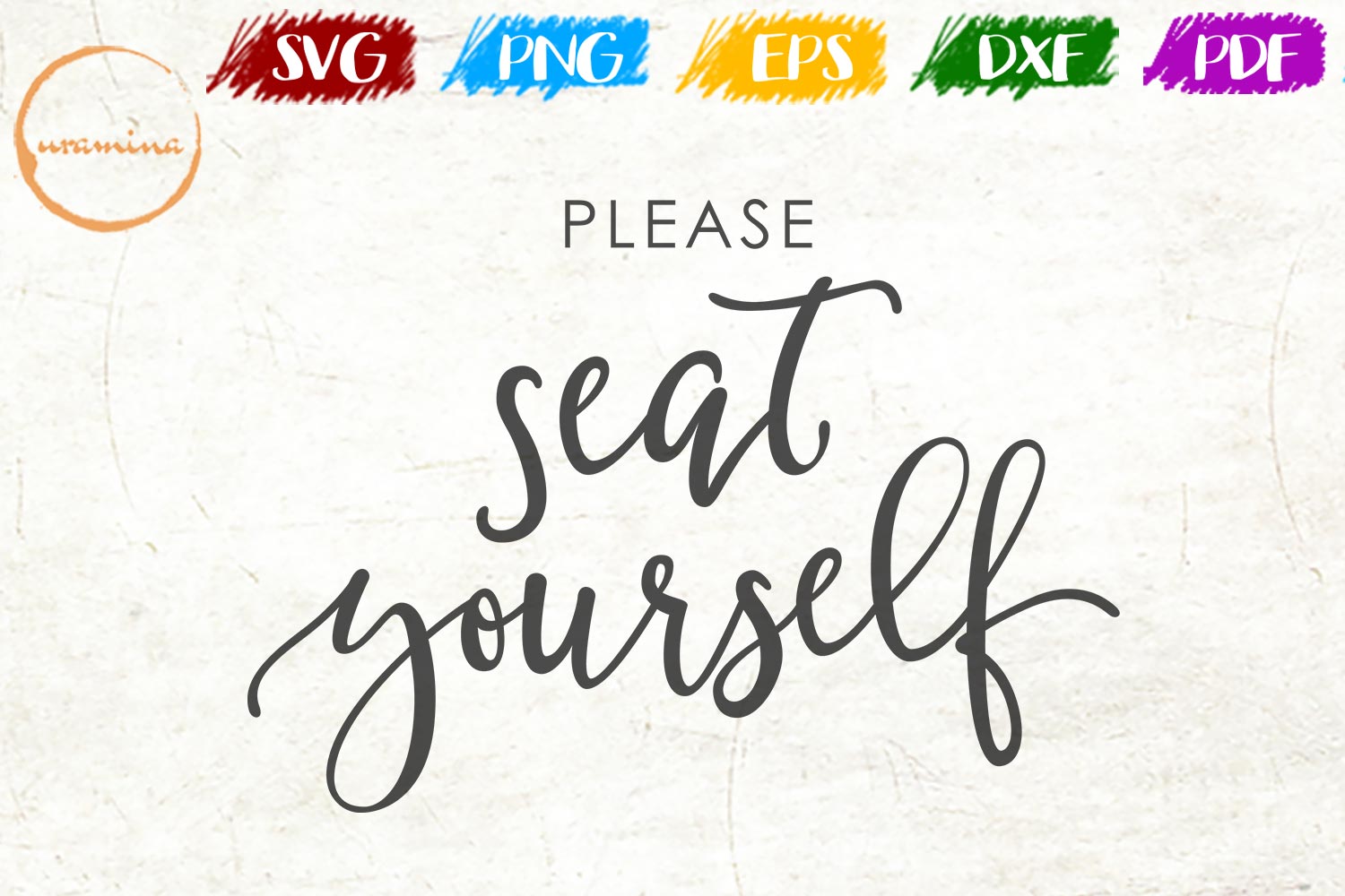 Please Seat Yourself Bathroom Sign SVG Cut Files PDF PNG (167456