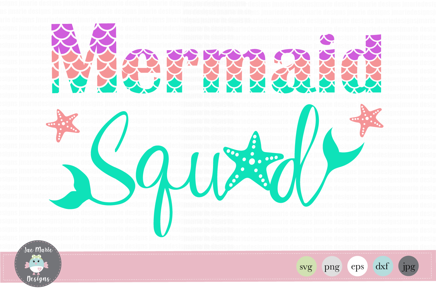 Download Mermaid squad svg, mermaid svg, summer svg, slumber party ...