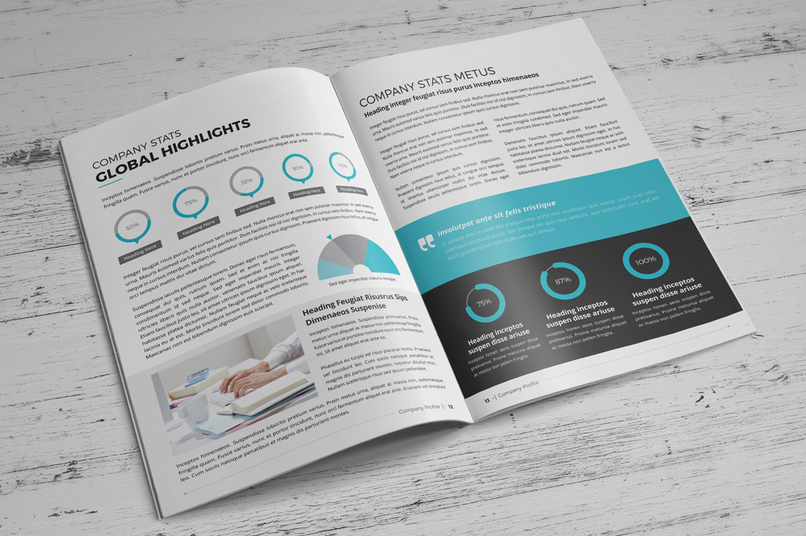 Company Profile Brochure Design v1