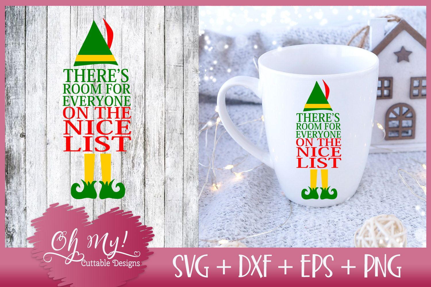 Room For Everyone On The Nice List SVG DXF EPS PNG (41497) SVGs