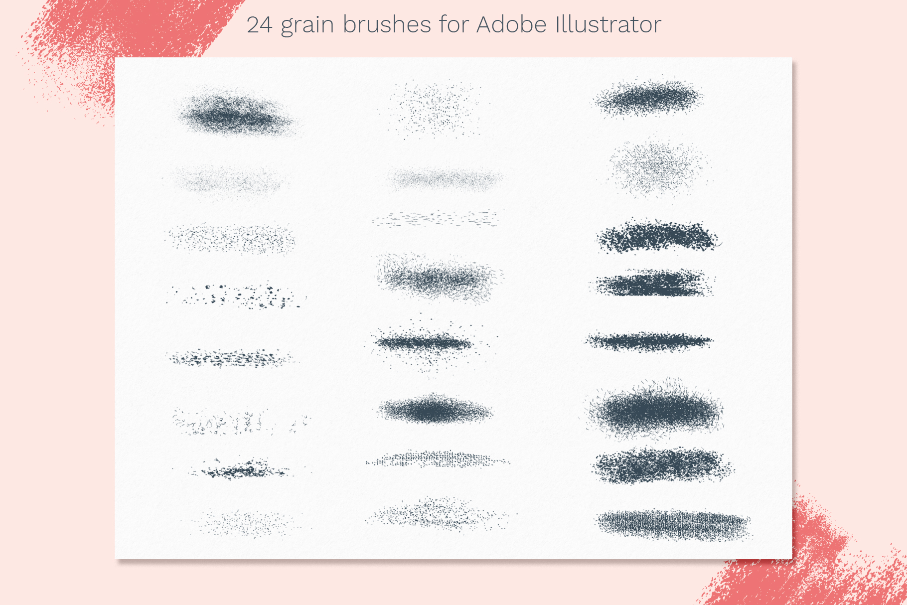 gigantic grain brushes illustrator free download