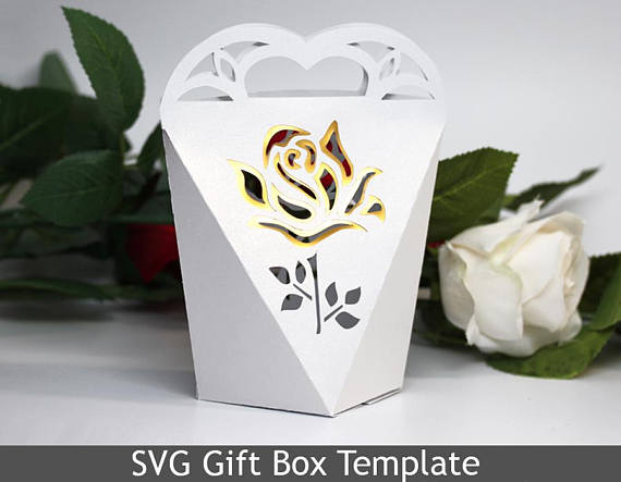 Download SVG DIY Gift Box, Cutting File, Templates for Cricut ...