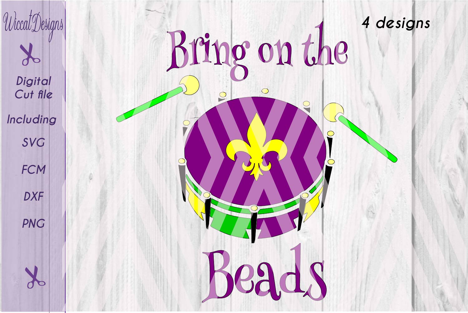 Mardi gras drums svg, Drum beads svg, marching snare drums