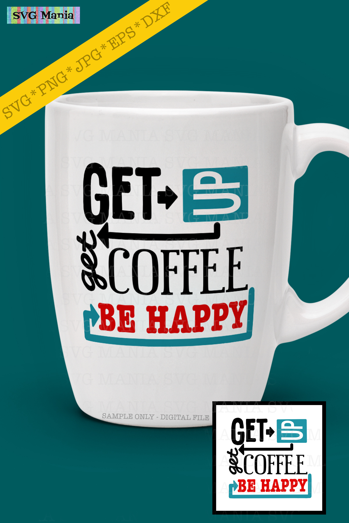 Download Funny Coffee Mug/Cup SVG File, Coffee Saying SVG, Coffee ...