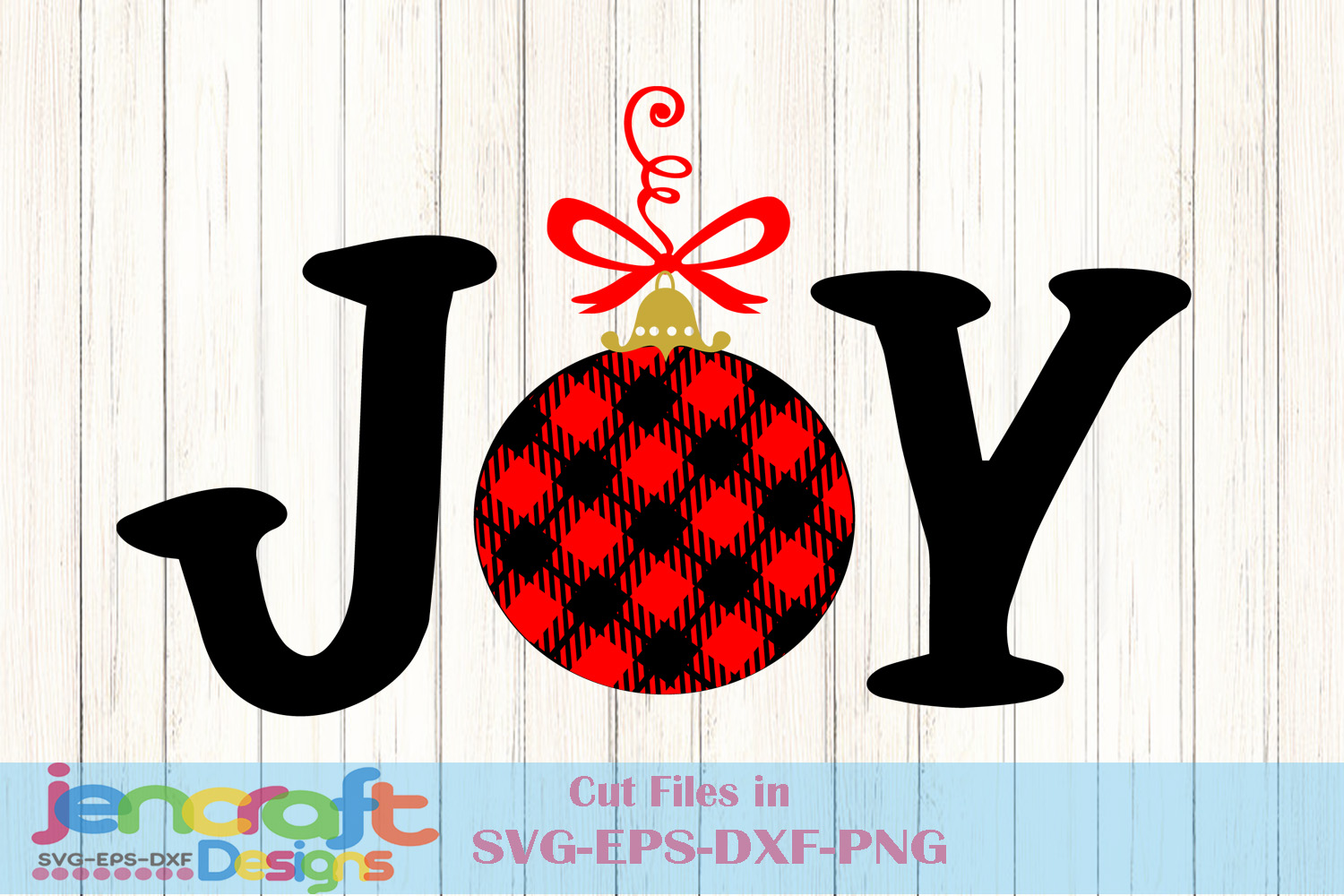 Christmas SVG - Plaid JOY Christmas SVG Holiday design (156461) | SVGs