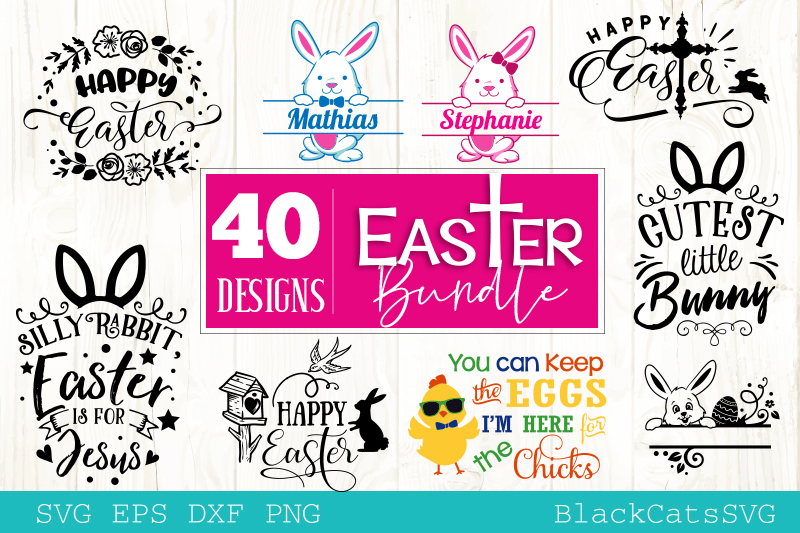 Download Easter Bundle SVG 40 designs