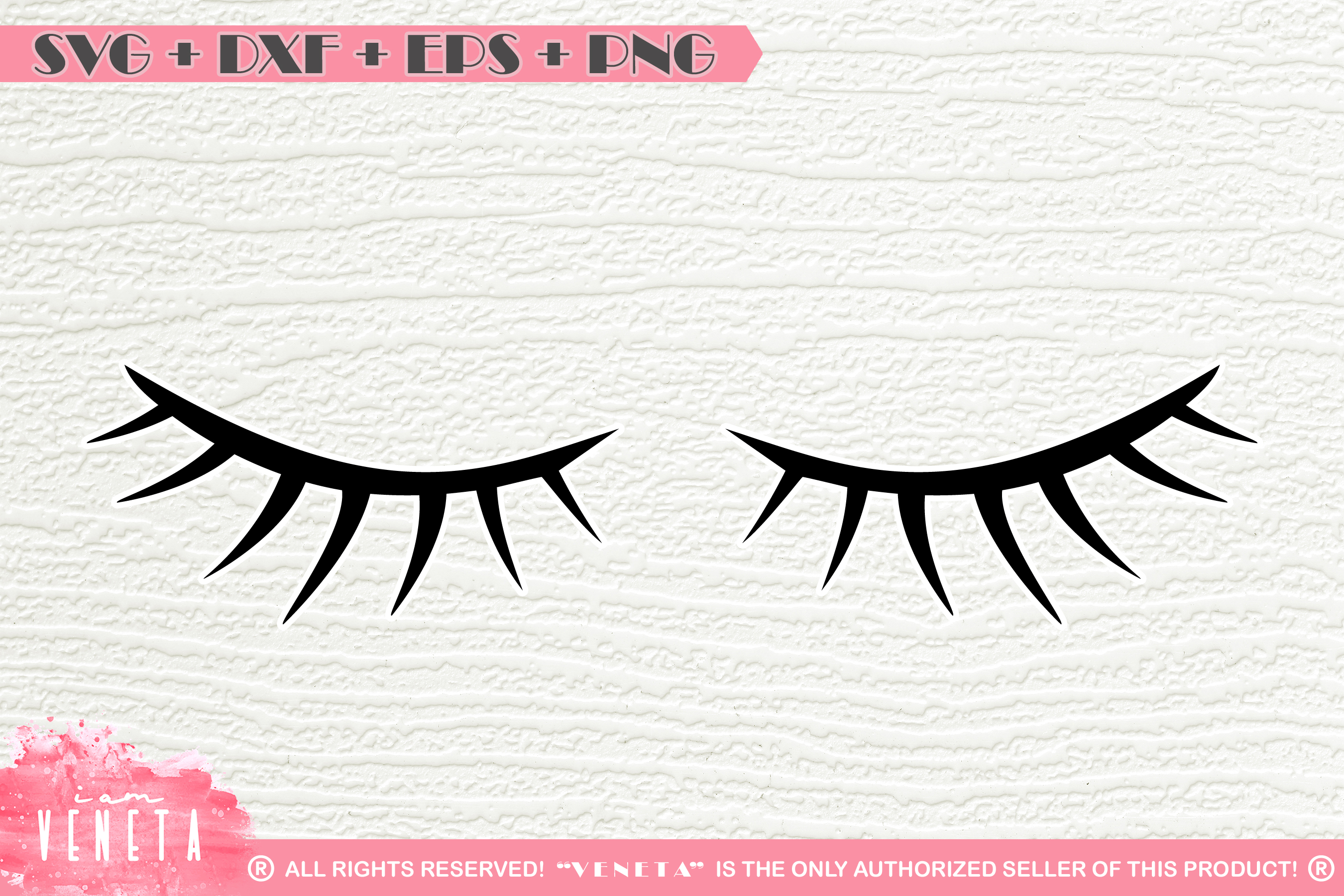 Download Eyelashes | SVG DXF EPS PNG | Cutting File (127761) | SVGs ...
