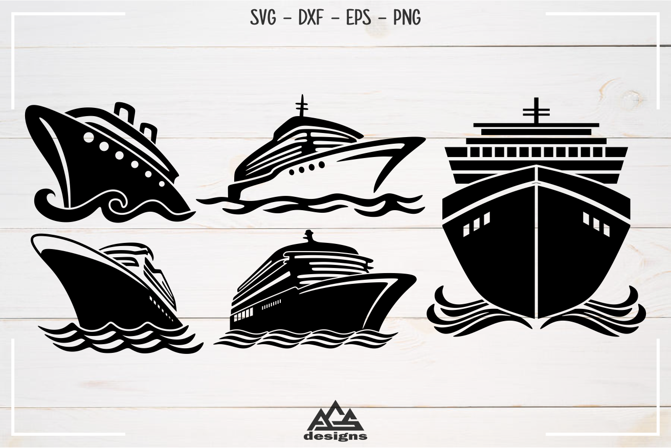 Download CRUISE Ships Pack Svg Design